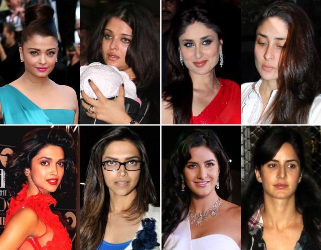 Bollywood Stars without Make-Up - Gallery - ManaTeluguMovies