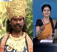 Bithiri Sathi As Gautamiputra Satakarni | Sathi Funny Conversation With Savitri