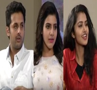 Nithin, Samantha & Anupama Parameshwaran Interview about A Aa