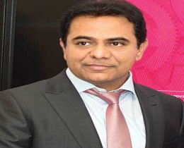 Minister KTR gets grand welcome in AIG Dallas Airport in Washington – DC- USA